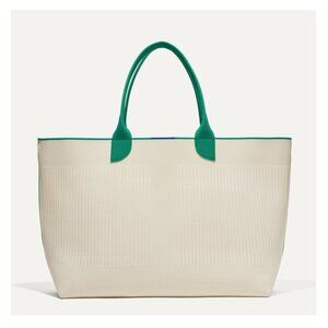Rothy’s The Lightweight Mega Tote Courtside White EUC